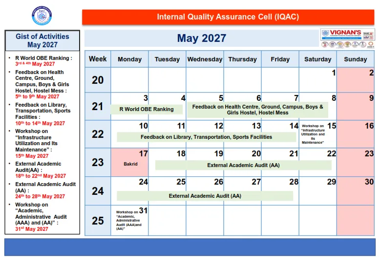 Calendar Left 2